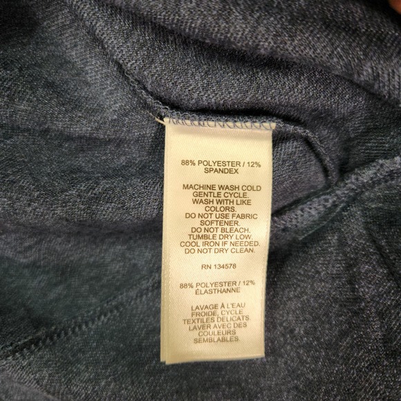 Vineyard Vines Herringbone 1/2 Zip Navy Medium - Picture 8 of 8